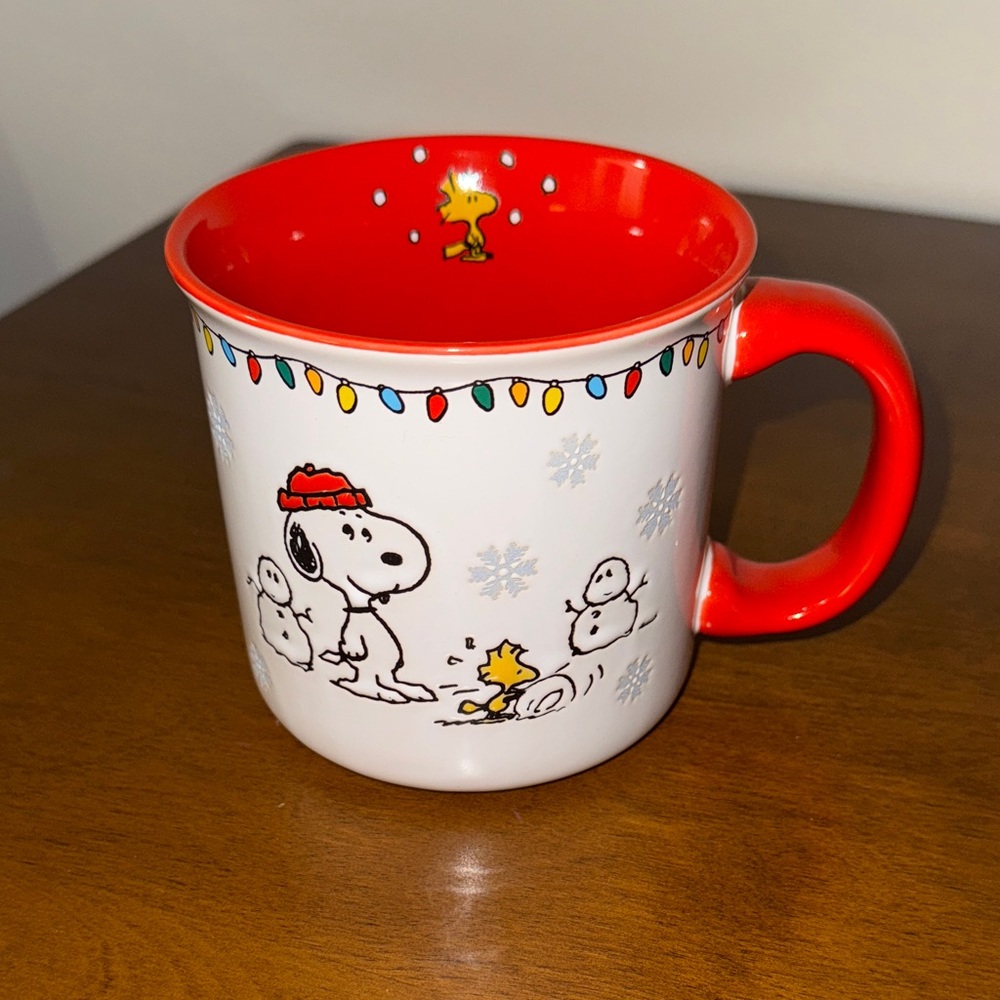 Winter Embossed Snoopy Mug